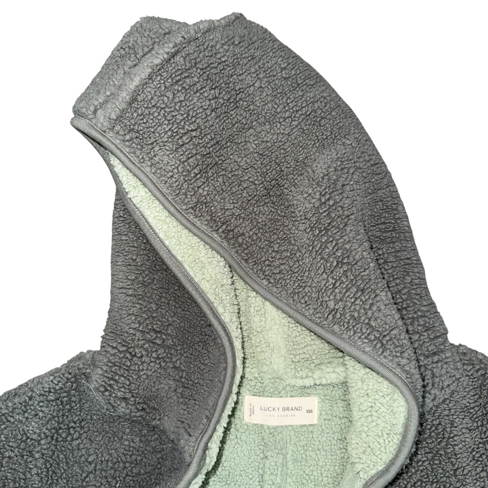 NWOT Lucky Brand Reversible Oversize Sherpa Cardigan - Size XS/S - Picture 3 of 5